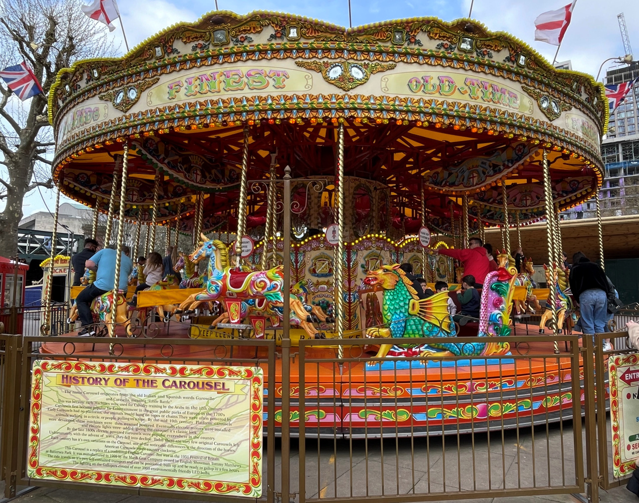 Jubilee Gardens carousel